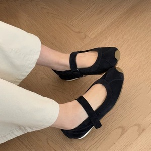 Chaussures de marche confortables à bout rond et à scratchs, style vintage 2026, pour femme, polyvalentes - Product Image 3