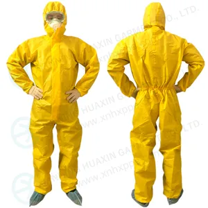 HXCR-C: Disposable Chemical resistant coverall with taped seam