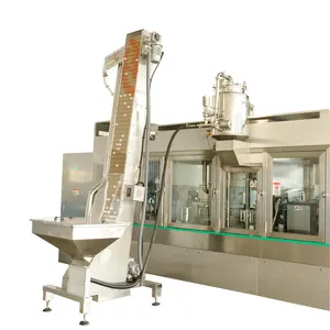 Best Selling Automatic Gable Top Carton Capping Filling Machine Milk Yogurt Capping Filling Machine Juice Liquid Filling Machine