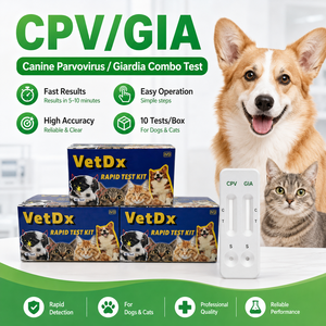 VetDx Babesia Gibsoni Babesia <span class=keywords><strong>Canis</strong></span> 2 en 1 Combo Prueba Rápida BC BG Kit de Prueba para Perros - Product Image 5