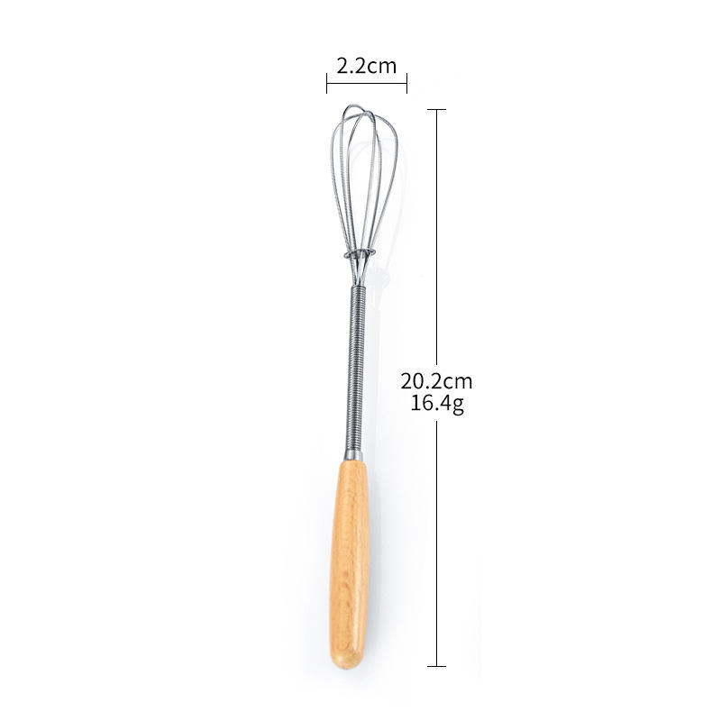 Wooden egg beater