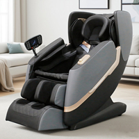 Fauteuil de Massage Robot Thérapeutique Intelligent OEM en Cuir PU, Zéro Gravité, Corps Entier, Télécommande Sans Fil, Luxe