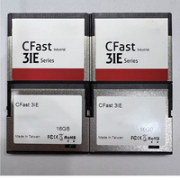 Carte mémoire CFast en plastique industriel 128 Mo-64 Go, vitesse de lecture/écriture 45-95 Mo/s, certifiée CE RoHS FCC, -25~80°C, 2,7-3,3 V pour CNC