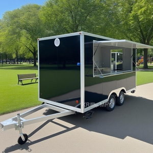 Camion Remorque Mobile Personnalisable pour Événements, Équipement de Cuisine Complet, Stockage Réfrigéré de Boissons, Kiosque de Restauration de Rue - Product Image 2