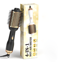 Brosse Soufflante Chauffante Professionnelle 4-en-1 à Prix Usine, Rotative Électrique Double Tension