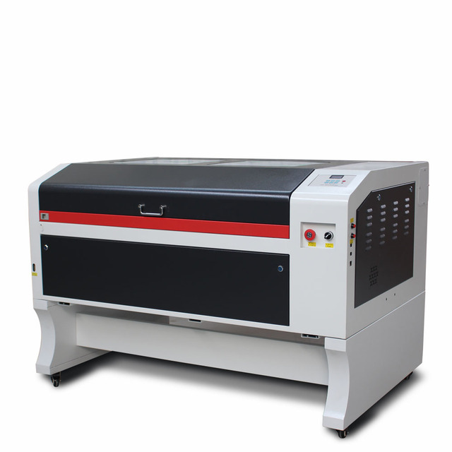 6090 CO2 Laser Engraving Machine with Rotary Attachment for Acrylic Wood