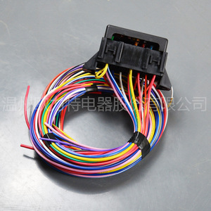 New Energy Vehicle Relay Fuse Box 12 V 12 Circuit Car <b>Electrical</b> System Upgrade <b>Kit</b> - Product Image 4