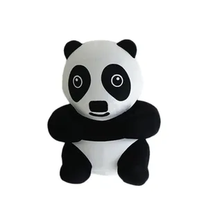 Custom Inflatable Panda Costumes For Holiday With LED Light