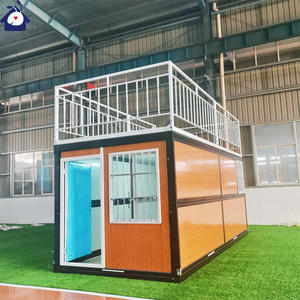 20 40Ft ติดตั้งง่ายสำเร็จรูปพับได้สำหรับบ้านเคลื่อนที่ขนาดเล็กราคาถูก - Product Image 4