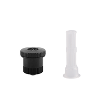 RAINLING NP Petite buse barboteur réglable pour l'irrigation de jardin domestique 0-1 mètre NP Bubbler réglable en plastique Pom fileté