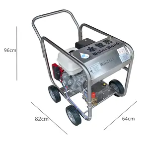 Dizel basınçlı yıkama bahçe su jeti dizel motor sürücü yüksek basınçlı temizleme makinesi