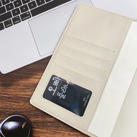 Journal rechargeable en cuir Agenda A5 Carnet avec fermoir