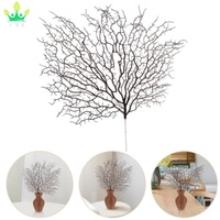 Branches de corail artificielles bricolage artisanat brindilles Arrangement de fleurs maison branches en plastique réalistes pour Halloween décor de noël