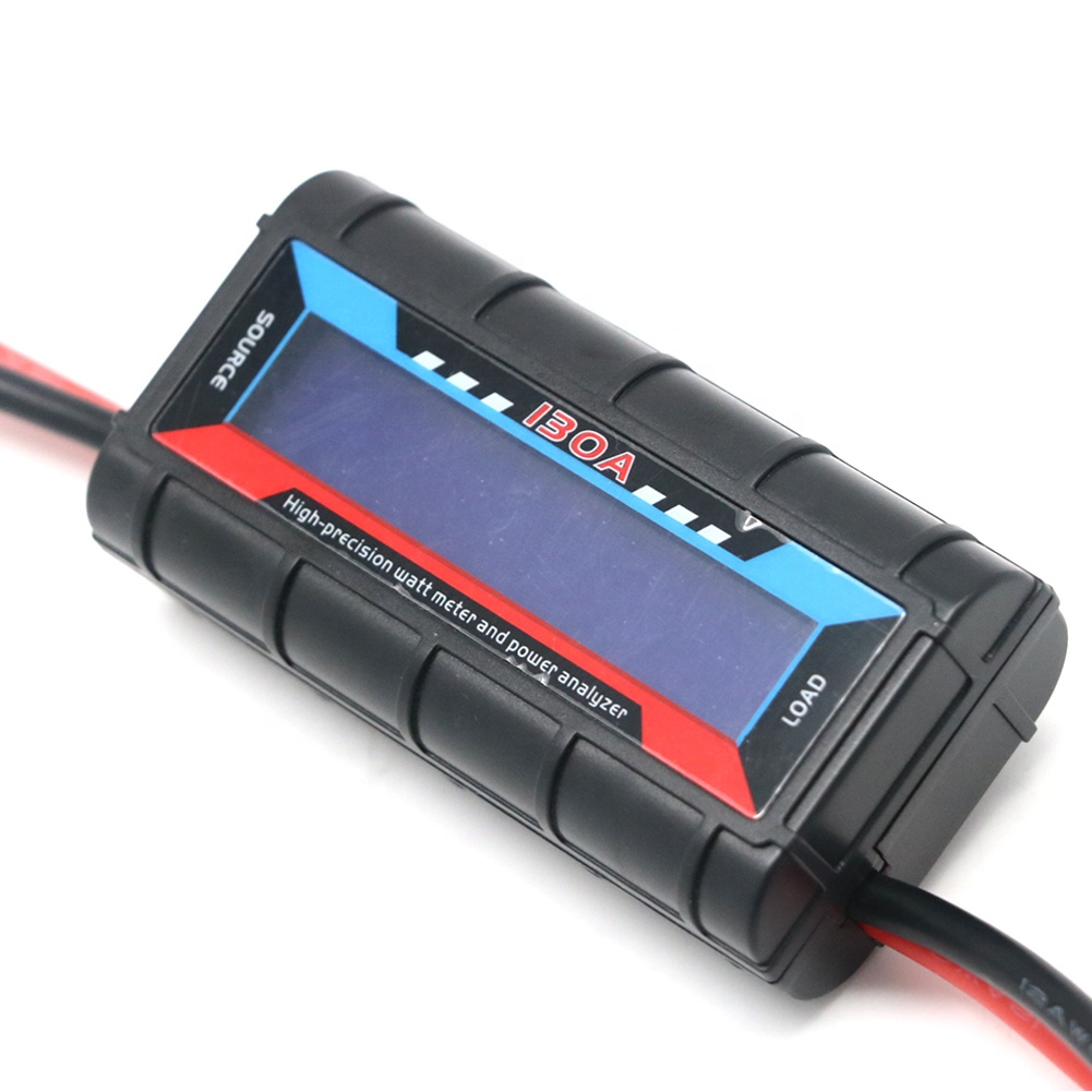 Analizzatore di potenza 150A, misuratore di potenza RC 150A Monitor di potenza della batteria digitale per aeroplano modello RC per lo sport