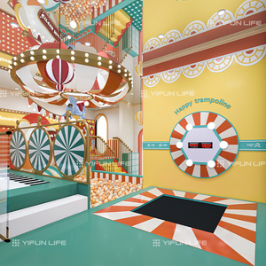 Tema de circo Niños Equipo de patio interior Juego de equipo de juego suave Juegos para niños Parque infantil interior - Product Image 5