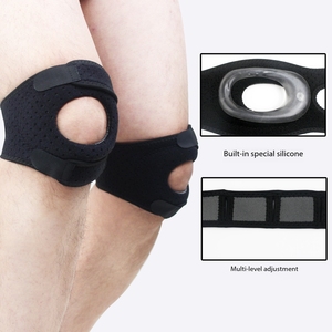 Genouillères de protection épaissies et respirantes, attelle rotulienne, manchon de compression pour le genou, soutien pour femmes et hommes, soulagement des douleurs au genou et de l'arthrite - Product Image 6