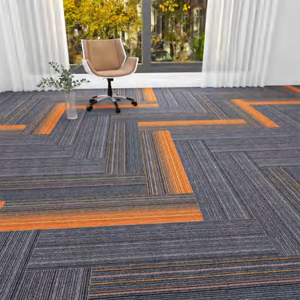 Dalles de moquette en PP pour bureaux commerciaux et résidentiels, écologiques, résistantes au feu, avec un design moderne - Product Image 4