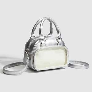 กระเป๋าถือผู้หญิงสีเหลืองสไตล์ญี่ปุ่นลายการ์ตูนสุดหรู พร้อมหูหิ้วสองข้างและซิปปิด ดีไซน์แฟชั่นลำลองใหม่ล่าสุด - Product Image 4