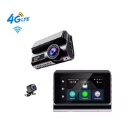 JPD-W18 3 inci 2ch 2k+1080 Kamera Dasbor Streaming Langsung - Kamera Dasbor Kendaraan Dengan Pelacakan GPS, 4G, Video Ganda, Kamera Depan & Belakang