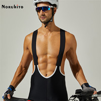 Cuissard de cyclisme personnalisé noir pur pour homme, bretelles très élastiques, séchage rapide, coussinet en gel 9D, antidérapant, pour VTT et vélo de route, faible MOQ