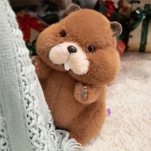 ของเล่นรูปสัตว์ทำจากไม้แกะไม้สำหรับตกแต่งบ้านของขวัญวันเกิดสำหรับเด็กใหม่ - Product Image 2