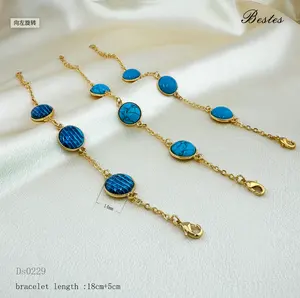 Accessoires de mode Bracelet turquoise Fabricants de bracelets coraniques classiques Cheveux raides
