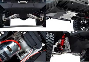 Traction Hobby KM GWM Tank 300 1:8 Scale <strong>RC</strong> Crawler Truck W/ Locking Diffs 4WD High Torque <strong>Servo</strong> Dumbo 10-Channel Remote <strong>Control</strong> - Product Image 5