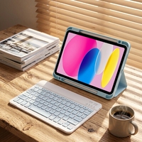 Étui de protection pour tablette Huawei MatePad Pro 12,2 pouces 360° °   Clavier magnétique rotatif avec couvercle en acrylique pour tablette