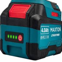 Ensemble perceuse-visseuse sans fil à vitesse variable horizontale industrielle MAXTON DW7110, ensemble de visseuses à percussion, 20V, mandrin 13mm, couple 110N.m