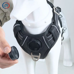 OKKPETS 신형 라이트 + 트랙 도그 하네스 프론트 체스트 램프 (에어태그, NFC 또는 POV 마운트용 모듈형 캐비티 포함) - Product Image 1