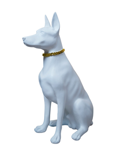 Statua in Resina di Doberman Inu a Grandezza Naturale, Realistica e Dettagliata, Decorazione Unica per <span class=keywords><strong>la</strong></span> Casa, Opera d'Arte Creativa - Product Image 3