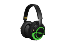 Casque audio silencieux F49 HIFI 500m avec portée de contrôle, casque pliable Hush Silent Disco, qualité stéréo 3 canaux pour événements