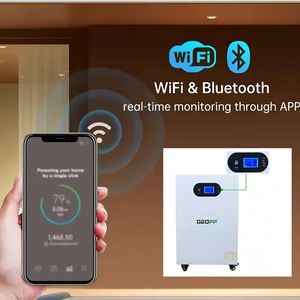 जियोफ थोक डिस्काउंट 48v 51.2v 15kw सोलर बैटरी बैंक ip67 वाटरप्रूफ 6000 + डीप साइडर शिपिंग सपोर्ट - Product Image 5