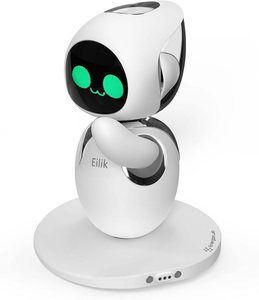 Robot interactif émotionnel Eilik à succès avec écran OLED et contrôle par application - Rose Bleu Argent DQ Panxer Eiliko - Product Image 5