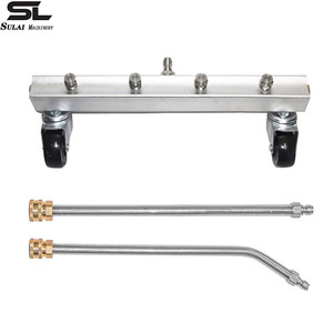 Boquilla de Lavadora a Presión Sulai Machinery de 32 Pulgadas de Acero Inoxidable con Rueda Giratoria para Limpieza de Pisos de Automóviles y Desengrasado - Product Image 1