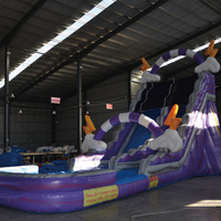 Tente gonflable pour enfants en plein air fête belle bande dessinée trampoline gonflable