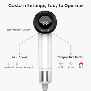 <span class=keywords><strong>Asciugacapelli</strong></span> Professionale Mini Portatile Senza Pale a Ioni Negativi per Cani e Animali Domestici, 110.000 Giri/min, <span class=keywords><strong>Ionico</strong></span> - Product Image 4