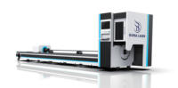 Machine de découpe laser à fibre numérique semi-automatique professionnelle B-LFT12036 à 5 axes, haute performance, 4000W, refroidissement par eau, pour métal