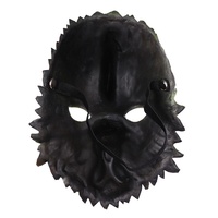 Nouveau Masque de tête de poulet en PU transfrontalier, couvrant entièrement la tête, pour carnaval, coiffe d'animal coq, maquillage COS et performance scénique