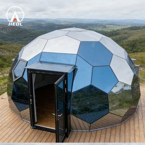 Dôme en verre transparent de 5M 6M pour le glamping hivernal, idéal pour les stations de ski en Amérique du Nord - Product Image 1