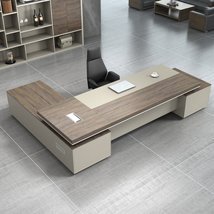Simple Modern Boss Escritorios Combinación Grand President <span class=keywords><strong>Escritorio</strong></span> de oficina para Gerente General <span class=keywords><strong>Escritorio</strong></span> de oficina en forma de <span class=keywords><strong>L</strong></span> - Product Image 3