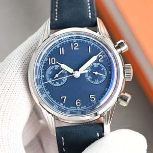 Montre de plongée haut de gamme pour homme, bracelet en acier inoxydable motif crocodile, mouvement mécanique automatique, design simple et original - Product Image 2