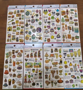Hojas de Pegatinas Decorativas Estéticas Kawaii <span class=keywords><strong>Tamagotchi</strong></span>, Enciclopedia Visual Japonesa para Adultos, para Scrapbooking, Manualidades, Regalos - Product Image 1