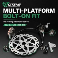 Kit de freinage hydraulique pour Sur-Ron Ultra Bee Talaria MX4, support 7075, grand rotor, étrier, garantie 1 an