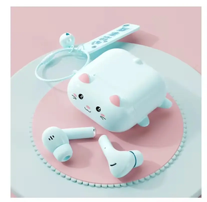 Cartoon Lovely Wireless Bluetooth Earbuds In-Ear Headphone <strong>Cute</strong> Earbuds <strong>Earphone</strong> Mini Wireless Earbuds Girls Kids TWS <strong>Earphone</strong> - Product Image 4