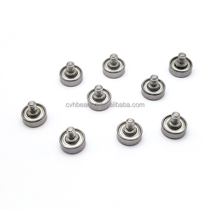 693H1L5M4 Rodamiento de rosca externa OD 8mm Anillo interior <span class=keywords><strong>con</strong></span> tornillo M4 693ZZ Rodamiento <span class=keywords><strong>con</strong></span> <span class=keywords><strong>eje</strong></span> Acero inoxidable 304 - Product Image 1