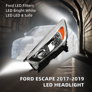Bombilla <span class=keywords><strong>LED</strong></span> DRL Delantera de Alta Calidad de 12V con Certificación E-Mark, Lámpara Delantera Halógena para Ford Escape 2017-2019, Temperatura de Color Nueva - Product Image 4