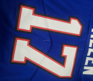 सर्वश्रेष्ठ गुणवत्ता कस्टम #0 कीऑन कोलमैन #10 खलील शातिर #17 जश एलेन #3 डामर हैमलिन #86 डाल्टन अमेरिकी फुटबॉल जर्सी - Product Image 6