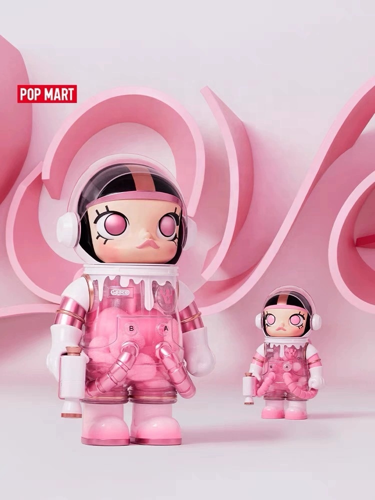 POP MART MEGA SPACE MOLLY 400% and 1000% Valentine's Day Gift