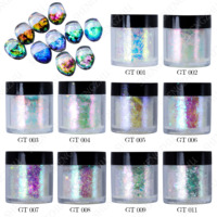 2026 Magischer Opal Multichrome Candy Mermaid Aurora für Nägel Kosmetik Chamäleon-Flocken